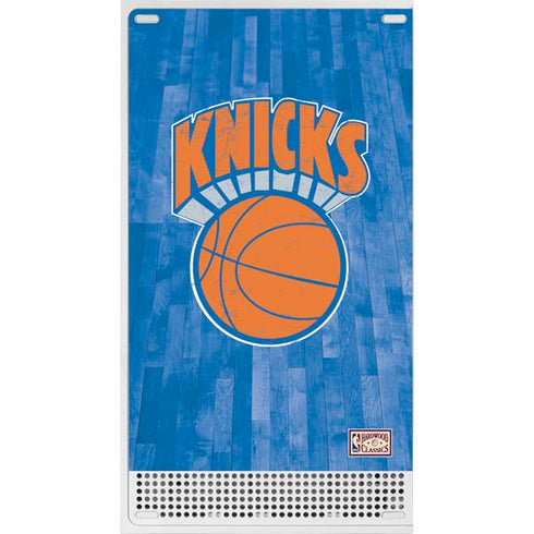 NBA New York Knicks Hardwood Classics Xbox Series S Console Skin